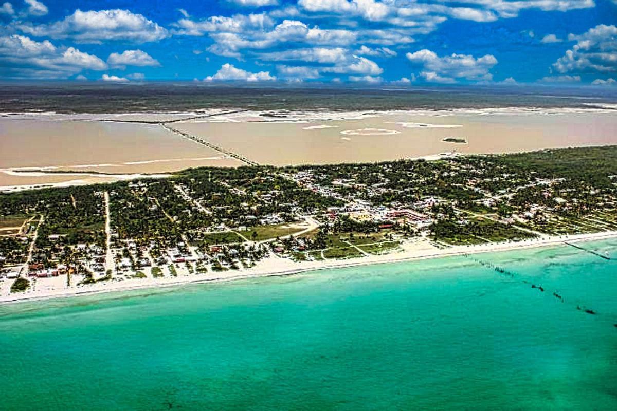 Beachfront Apartment Hacienda Dเอลกูโย ภายนอก รูปภาพ