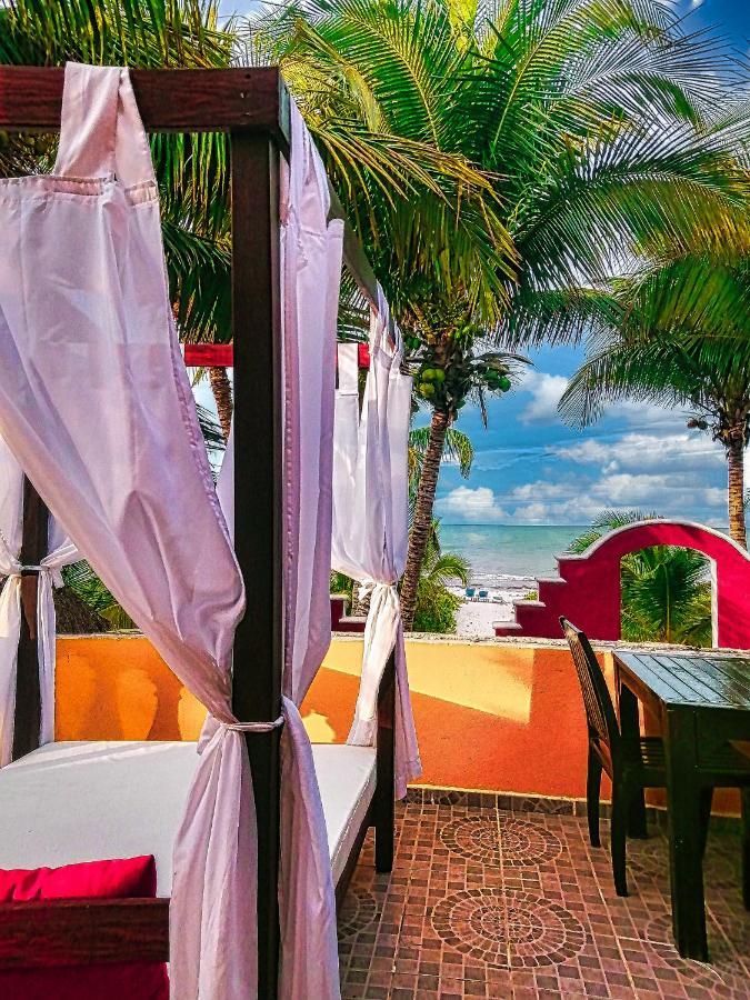 Beachfront Apartment Hacienda Dเอลกูโย ภายนอก รูปภาพ