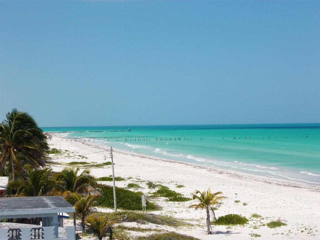 Beachfront Apartment Hacienda Dเอลกูโย ภายนอก รูปภาพ